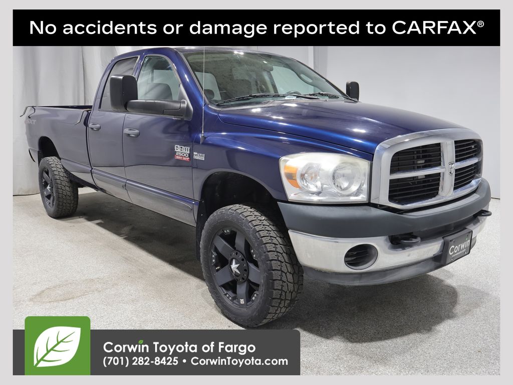 Patriot Blue Pearlcoat 2009 Dodge RAM 2500 Pickup Truck Four-Wheel Drive 5-Speed Automatic