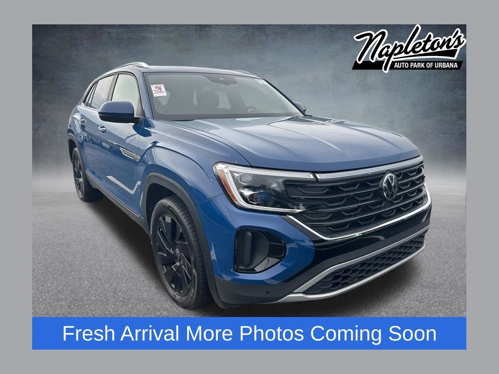 Mountain Lake Blue 2025 Volkswagen Atlas Cross Sport SUV / Crossover Front-Wheel Drive 8-Speed Automatic