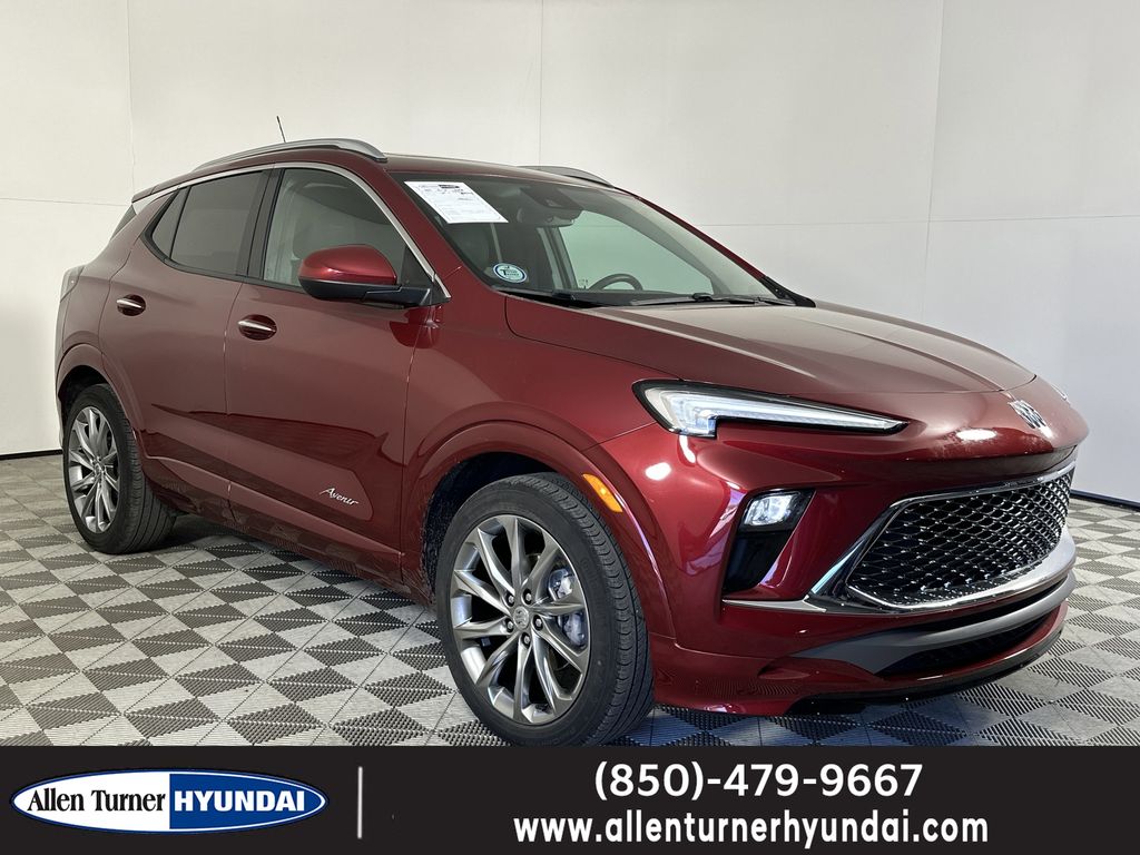 Cinnabar Metallic 2024 Buick Encore GX Avenir FWD SUV / Crossover Front-Wheel Drive Continuously Variable Transmission