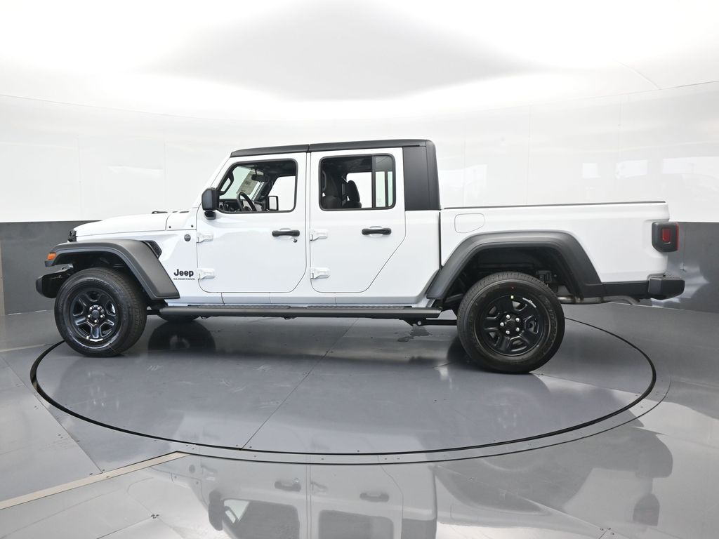 Used 2025 Bright White Clearcoat Jeep Sport image 3