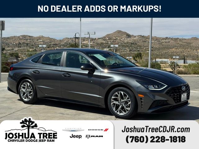 Portofino Gray 2022 Hyundai Sonata SEL FWD Sedan Front-Wheel Drive 8-Speed Automatic