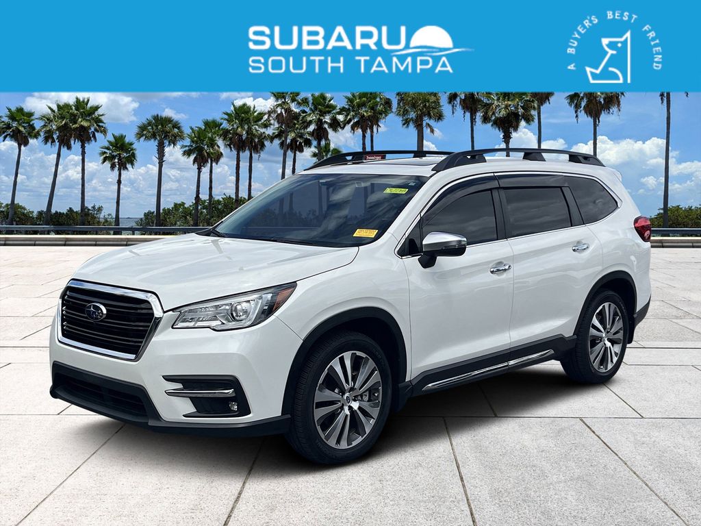 Crystal White Pearl 2020 Subaru Ascent Touring 7-Passenger AWD SUV / Crossover All-Wheel Drive Continuously Variable Transmission