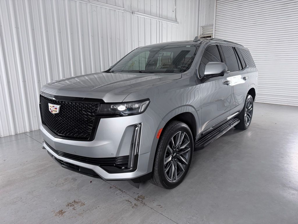 Argent Silver Metallic 2023 Cadillac Escalade Sport 4WD SUV / Crossover Four-Wheel Drive Automatic