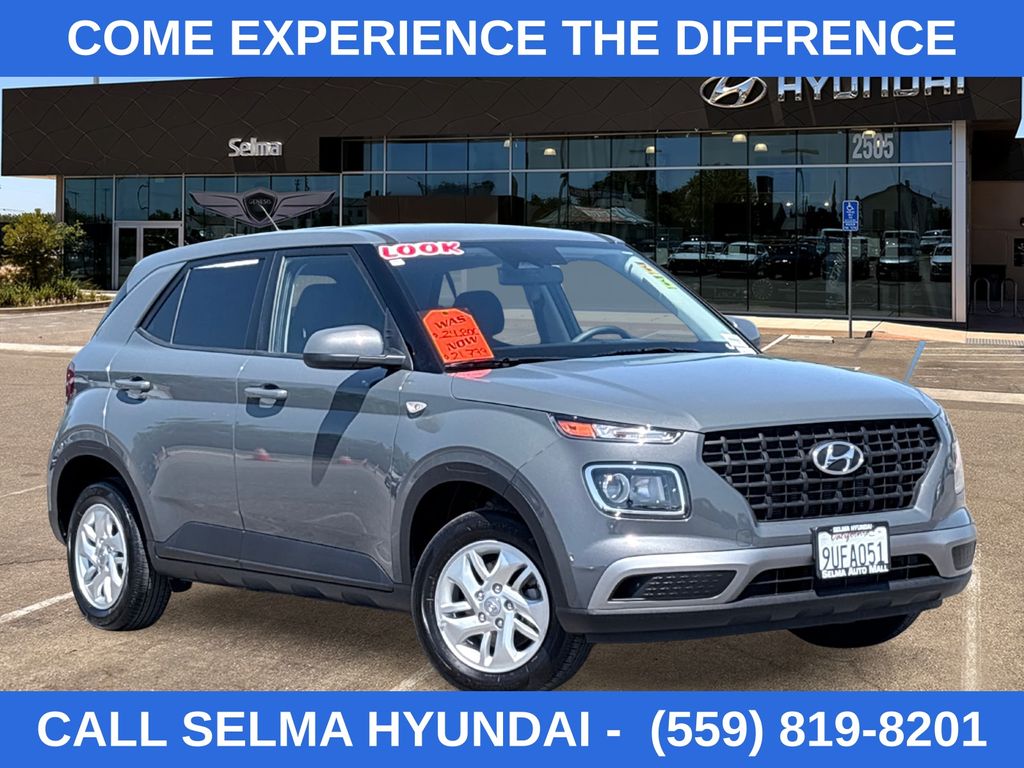 Gray 2025 Hyundai Venue SUV / Crossover Front-Wheel Drive Continuously Variable Transmission