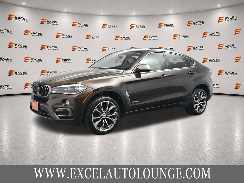 Brown 2017 BMW X6 SUV / Crossover All-Wheel Drive 8-Speed Automatic
