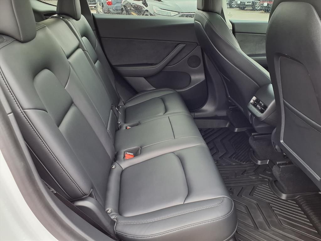 2021 Tesla Model Y Long Range White at Central Houston Nissan
