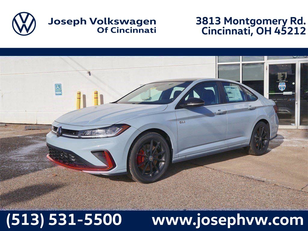 Monument Gray w/Deep Black Roof 2026 Volkswagen Jetta GLI Autobahn FWD Sedan Front-Wheel Drive 6-Speed Manual