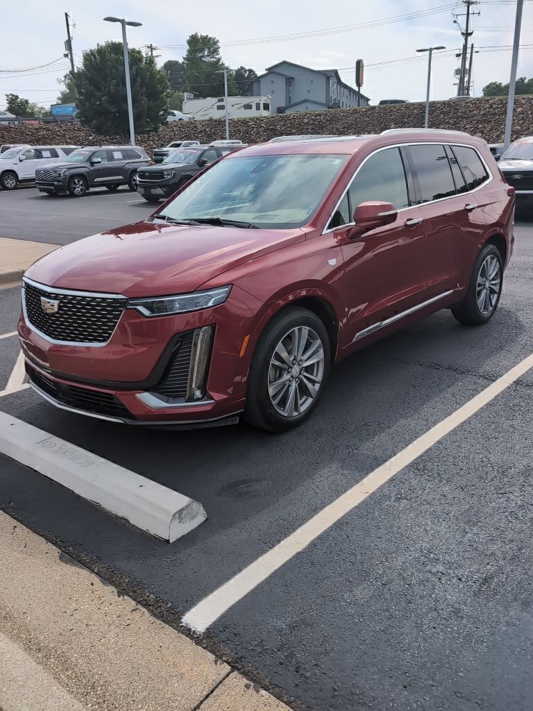 Red 2020 Cadillac XT6 SUV / Crossover Front-Wheel Drive 9-Speed Automatic
