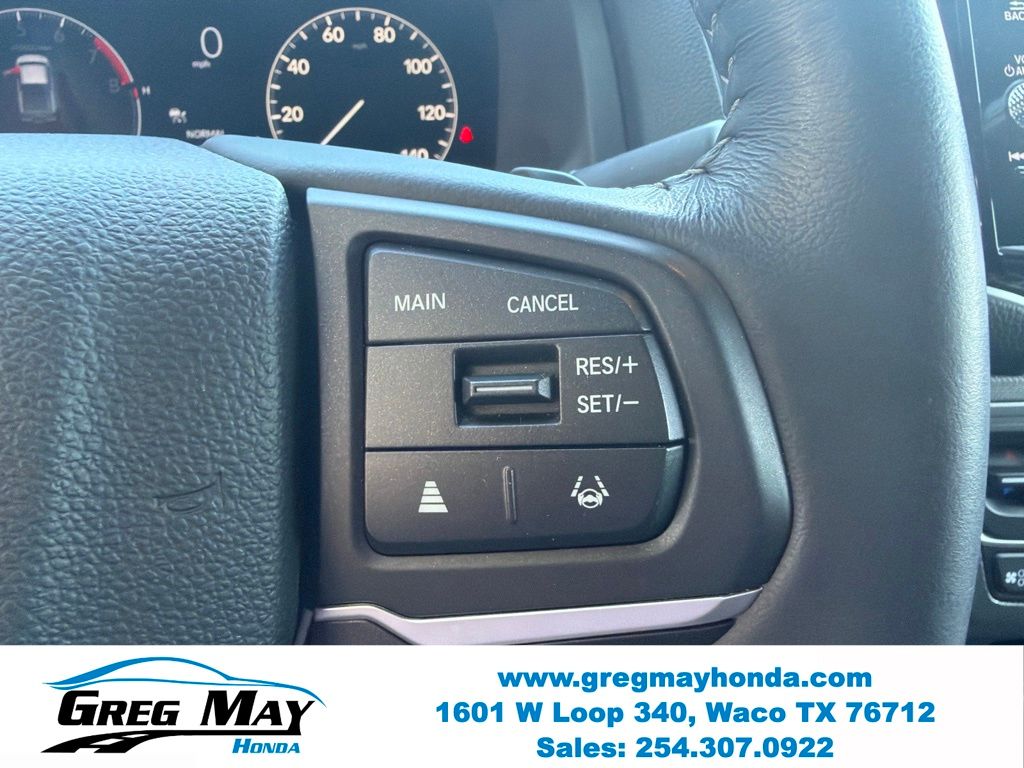 2025 Honda Ridgeline RTL White at Greg May Honda