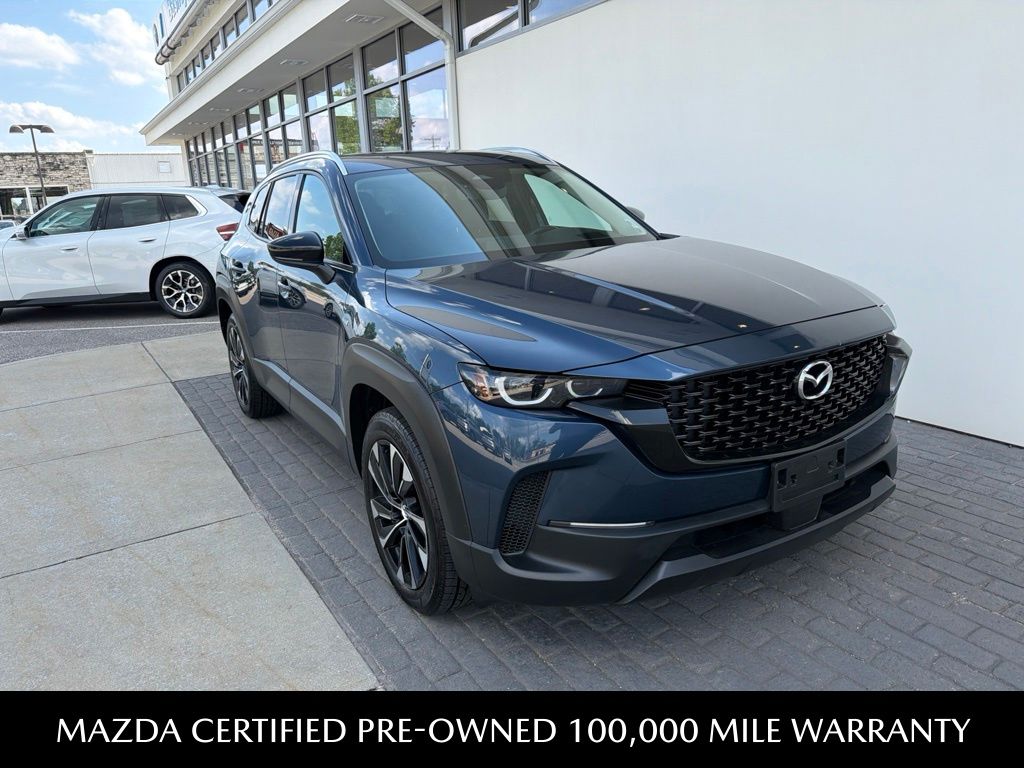 Ingot Blue Metallic 2025 Mazda CX-50 SUV / Crossover All-Wheel Drive Continuously Variable Transmission