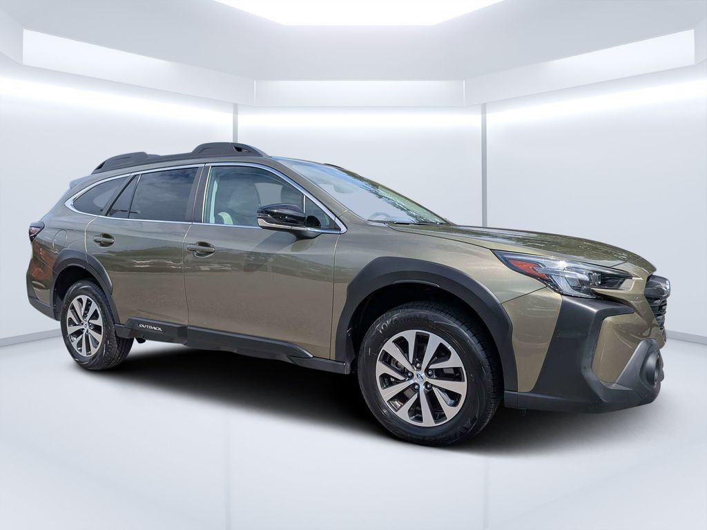 Autumn Green Metallic 2024 Subaru Outback Premium AWD SUV / Crossover All-Wheel Drive Continuously Variable Transmission