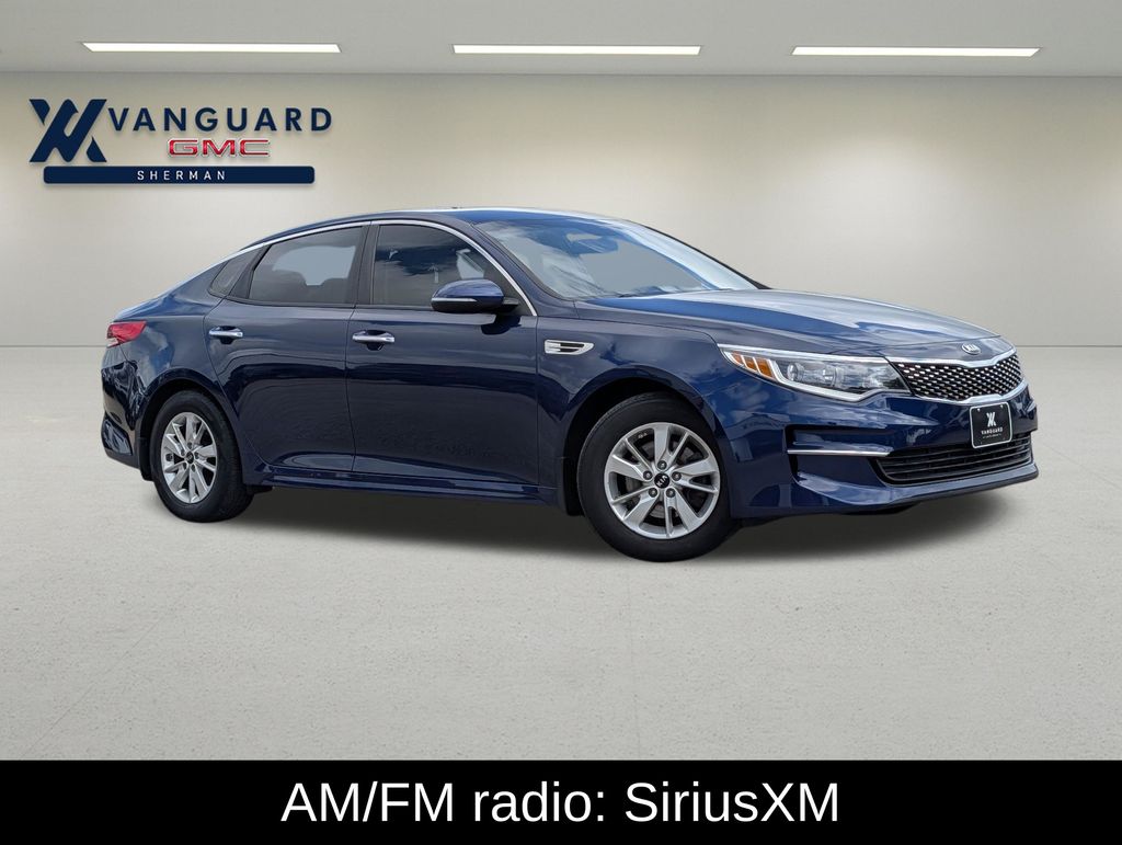 Horizon Blue 2017 Kia Optima Sedan Front-Wheel Drive 6-Speed Automatic