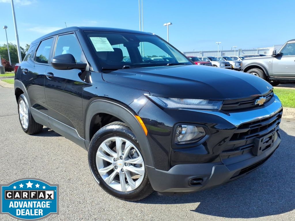 Black Metallic 2023 Chevrolet Trailblazer LS FWD SUV / Crossover Front-Wheel Drive Continuously Variable Transmission