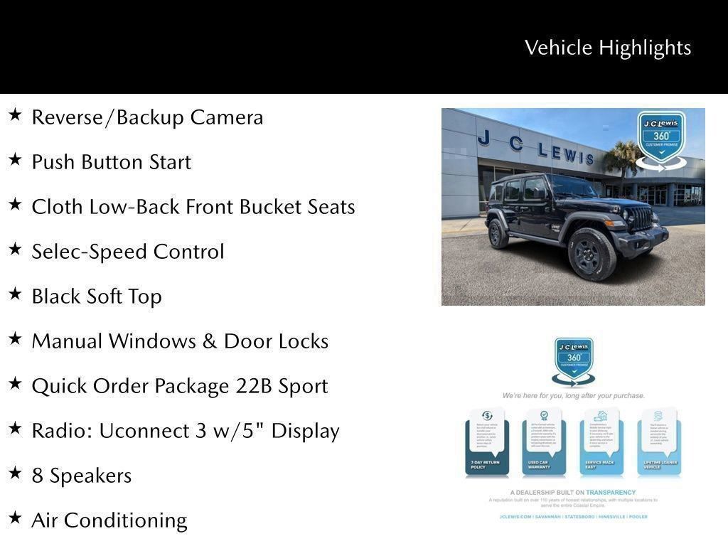 2021 Jeep Wrangler Unlimited Sport