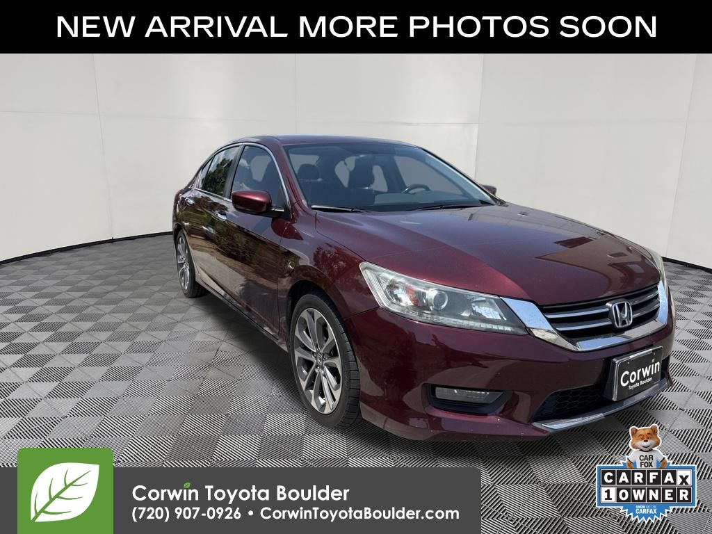 Basque Red Pearl II 2014 Honda Accord Sedan Front-Wheel Drive Continuously Variable Transmission