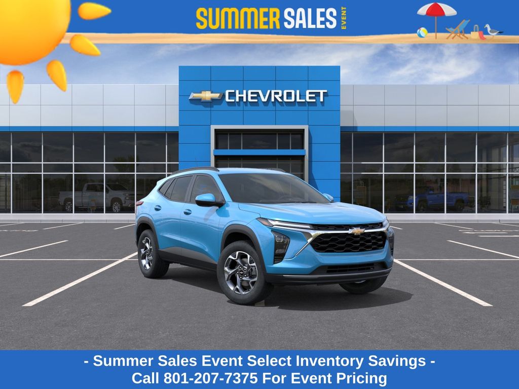 Marina Blue Metallic 2026 Chevrolet Trax SUV / Crossover Front-Wheel Drive 6-Speed Automatic