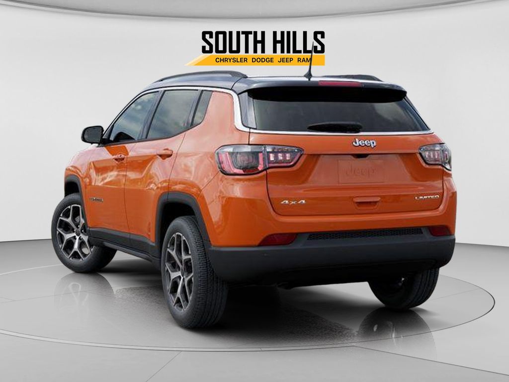 2026 Jeep Compass Limited Orange at South Hills CDJR