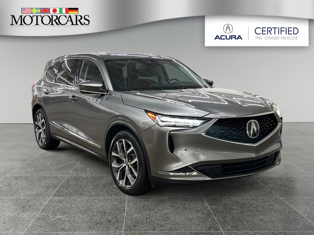 Gray / Black 2023 Acura MDX SUV / Crossover All-Wheel Drive Automatic