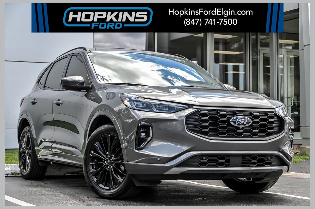 Gray Metallic 2023 Ford Escape SUV / Crossover All-Wheel Drive 8-Speed Automatic