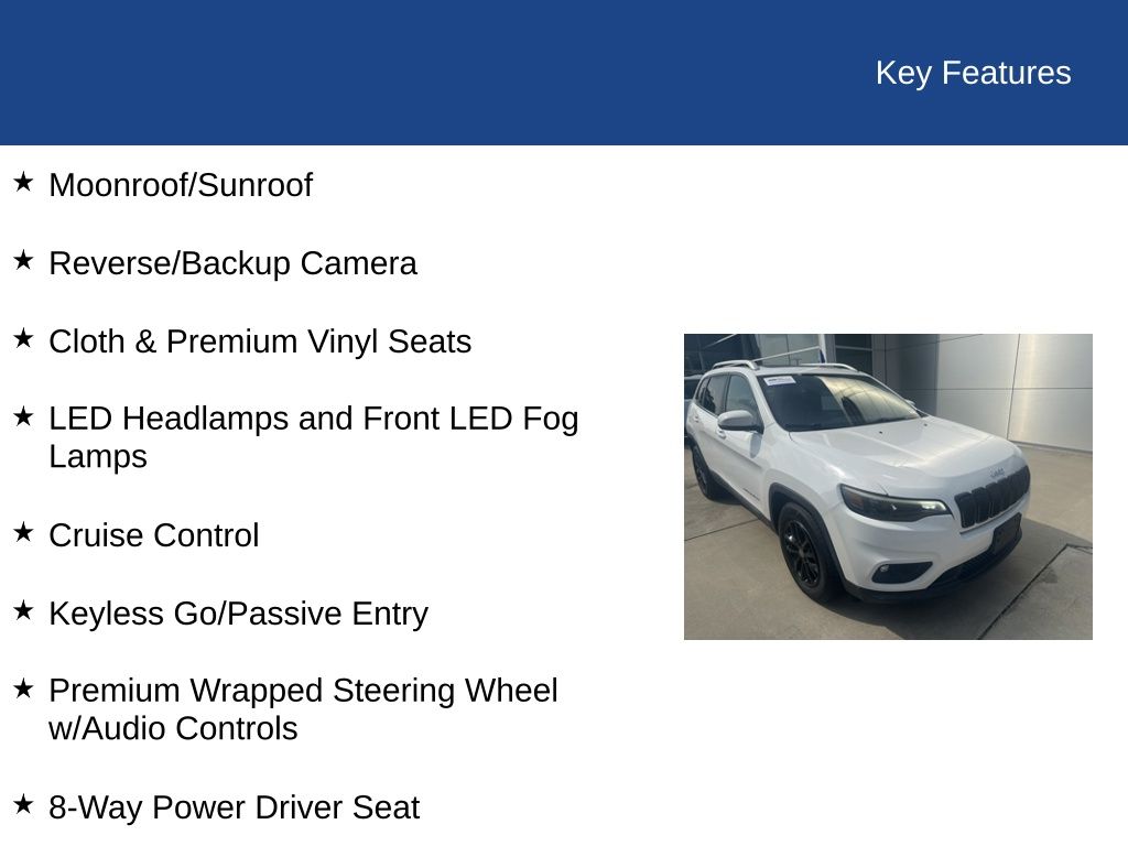 2019 Jeep Cherokee Latitude Plus FWD