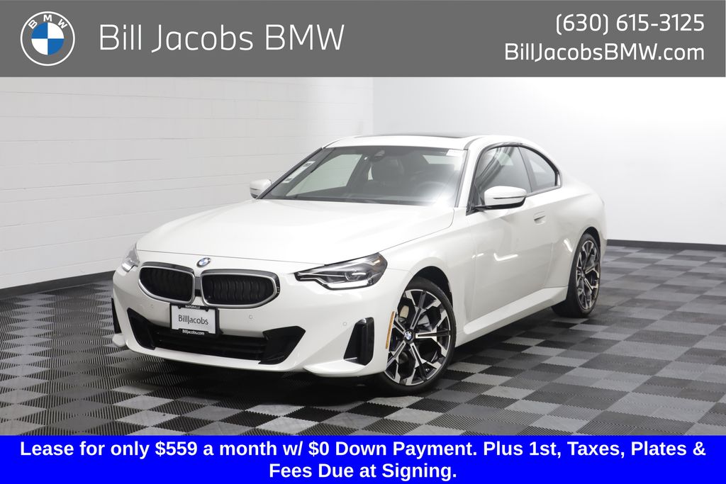Alpine White 2025 BMW 2 Series Coupe All-Wheel Drive Automatic