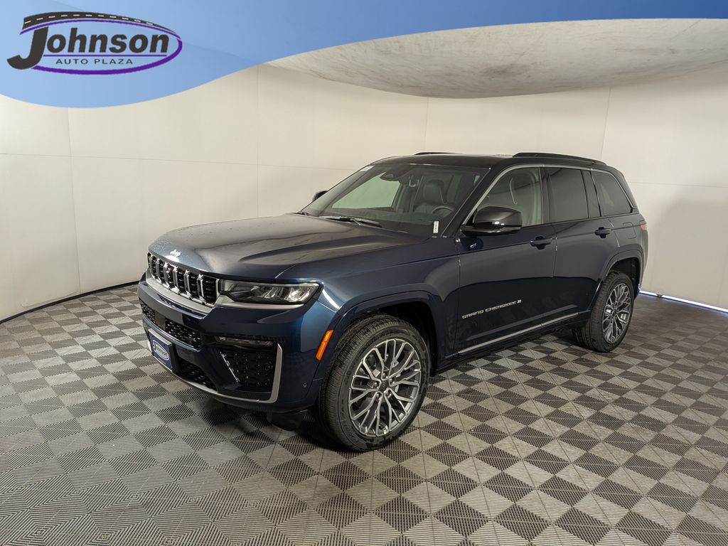 Fathom Blue Pearlcoat 2026 Jeep Grand Cherokee SUV / Crossover Four-Wheel Drive 8-Speed Automatic