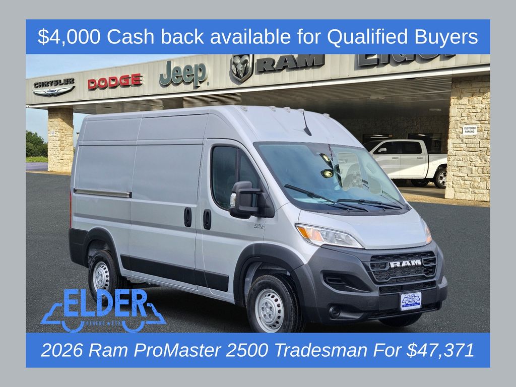 2026 Ram ProMaster 2500