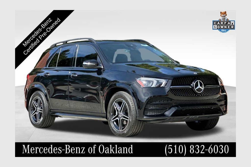 Black 2022 Mercedes-Benz GLE 350 4MATIC SUV / Crossover All-Wheel Drive 9-Speed Automatic