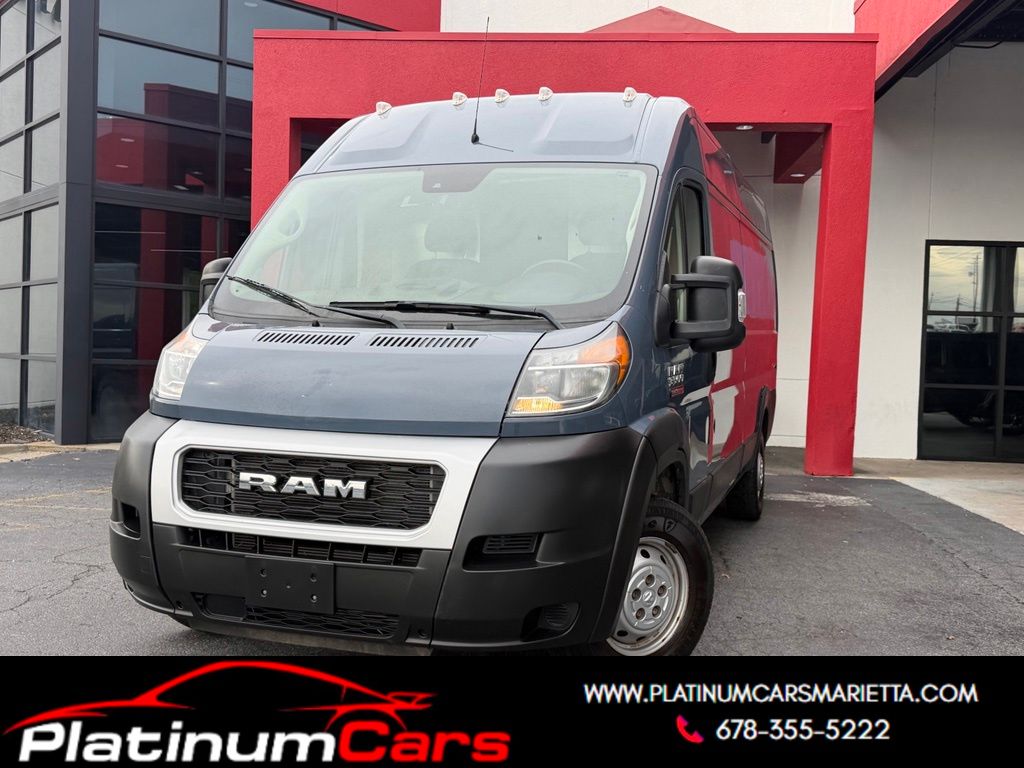 Black 2021 RAM ProMaster Van Front-Wheel Drive 6-Speed Automatic