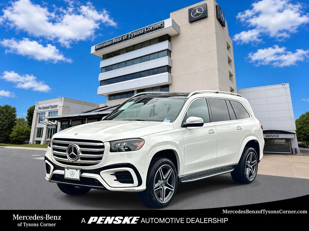 White 2024 Mercedes-Benz GLS SUV / Crossover All-Wheel Drive 9-Speed Automatic
