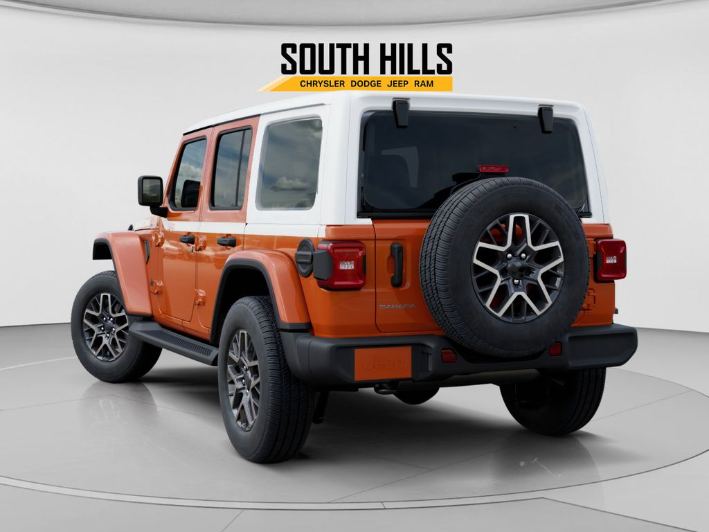 2026 Jeep Wrangler Sahara Orange at South Hills CDJR