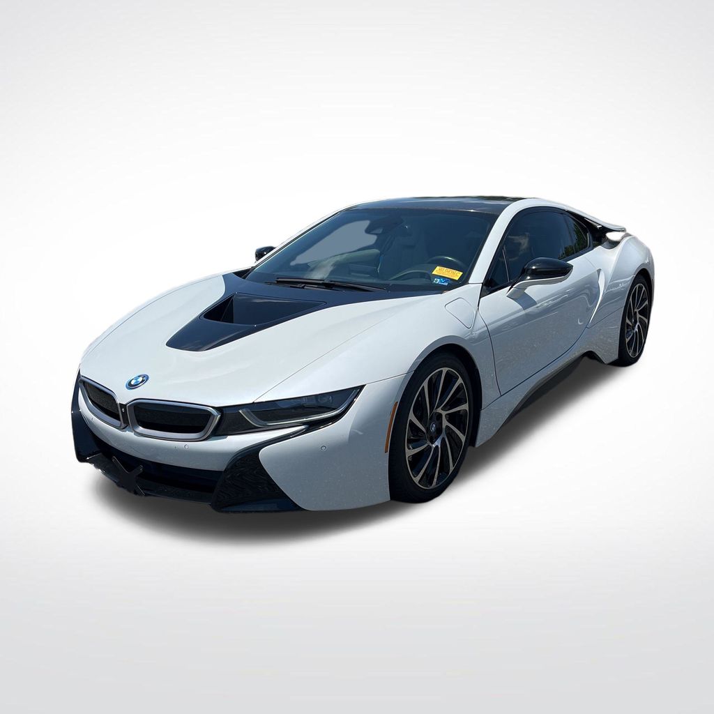 Crystal White Pearl 2015 BMW i8 Coupe All-Wheel Drive 6-Speed Automatic