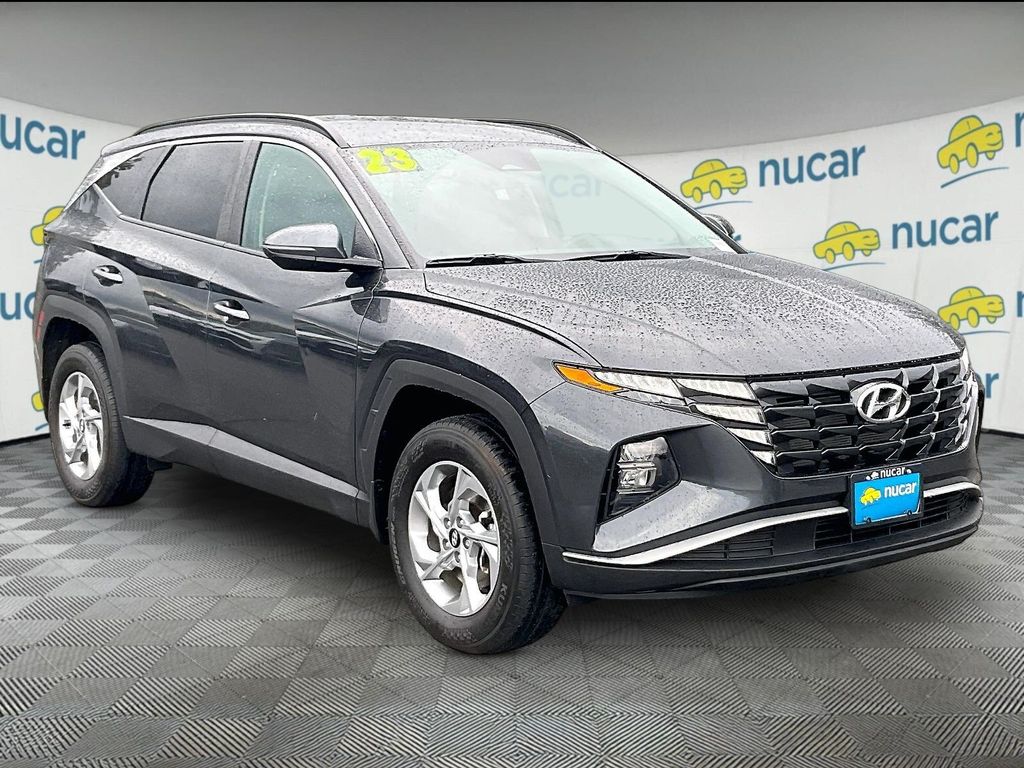 Gray 2023 Hyundai Tucson SUV / Crossover All-Wheel Drive 8-Speed Automatic