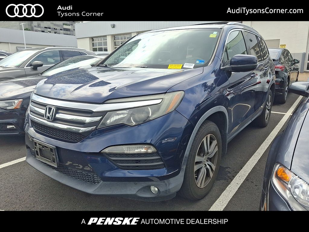 Black (Obsidian Blue) 2016 Honda Pilot SUV / Crossover All-Wheel Drive 6-Speed Automatic