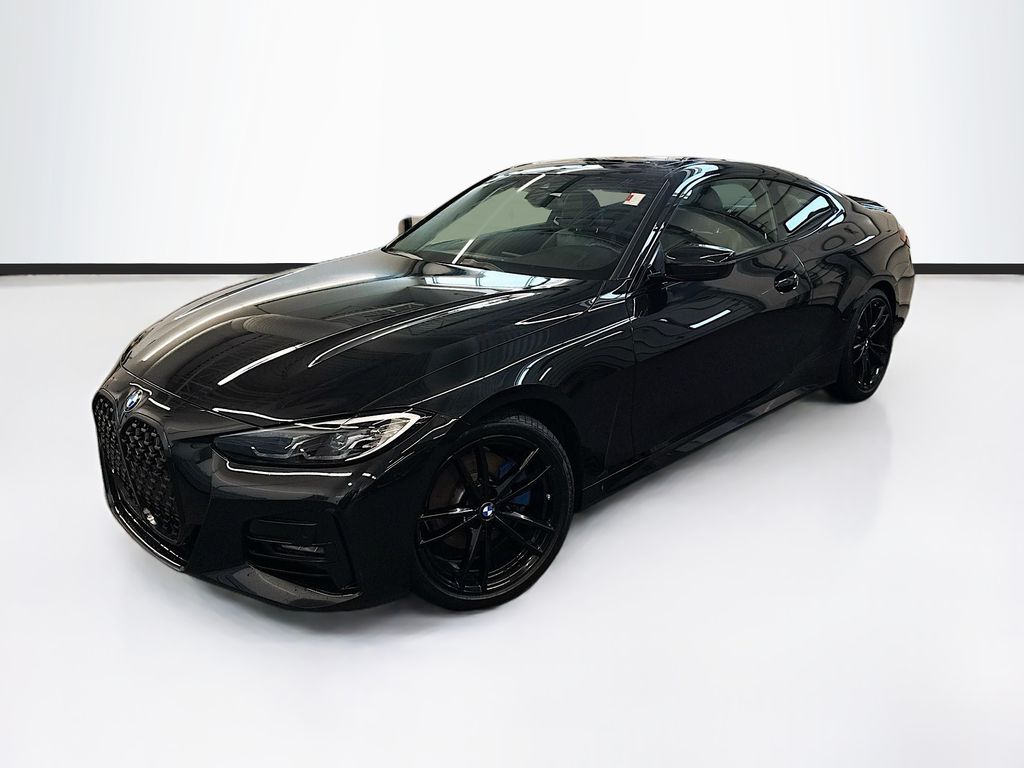 Black Sapphire Metallic 2021 BMW 4 Series 430i Coupe xDrive Coupe All-Wheel Drive 8-Speed Automatic