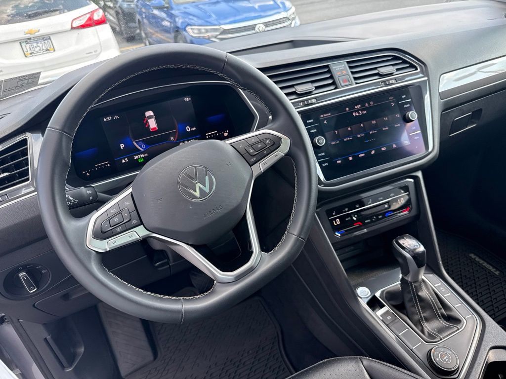 2022 Volkswagen Tiguan 2.0T SE Silver at Bob Ruth Ford