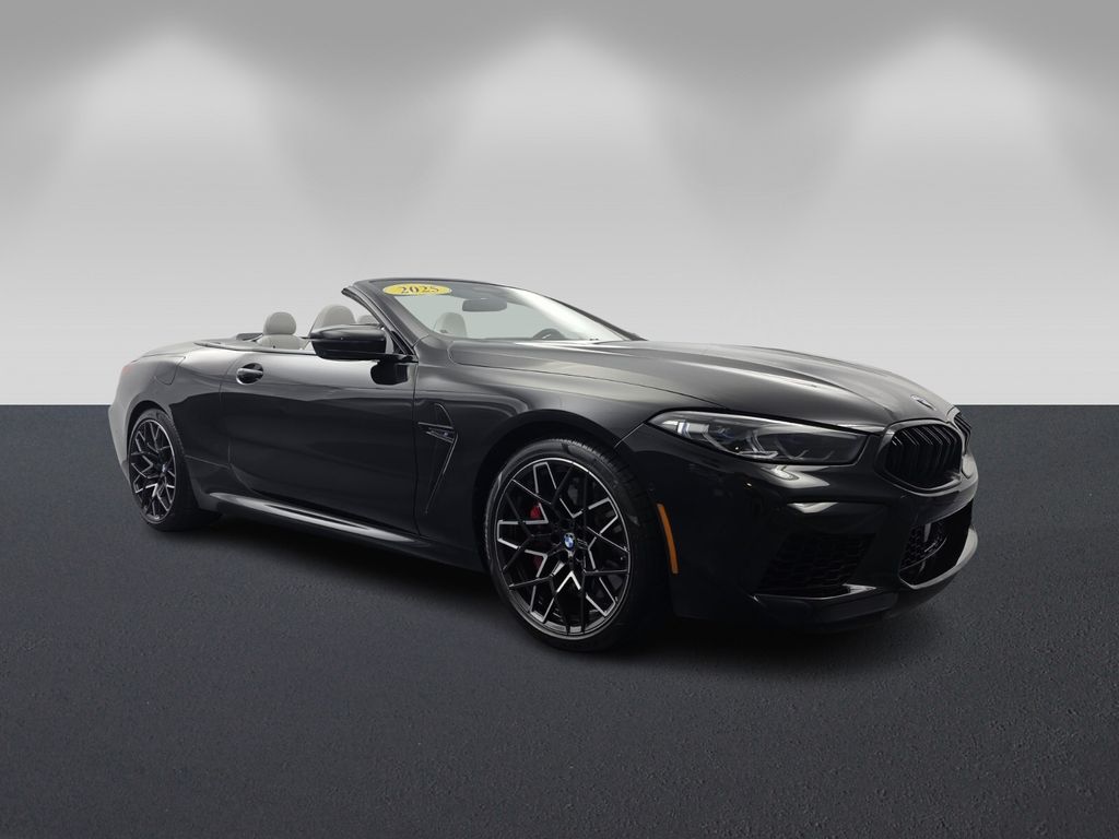 Black Sapphire Metallic 2025 BMW M8 Competition Convertible AWD Convertible All-Wheel Drive 8-Speed Automatic