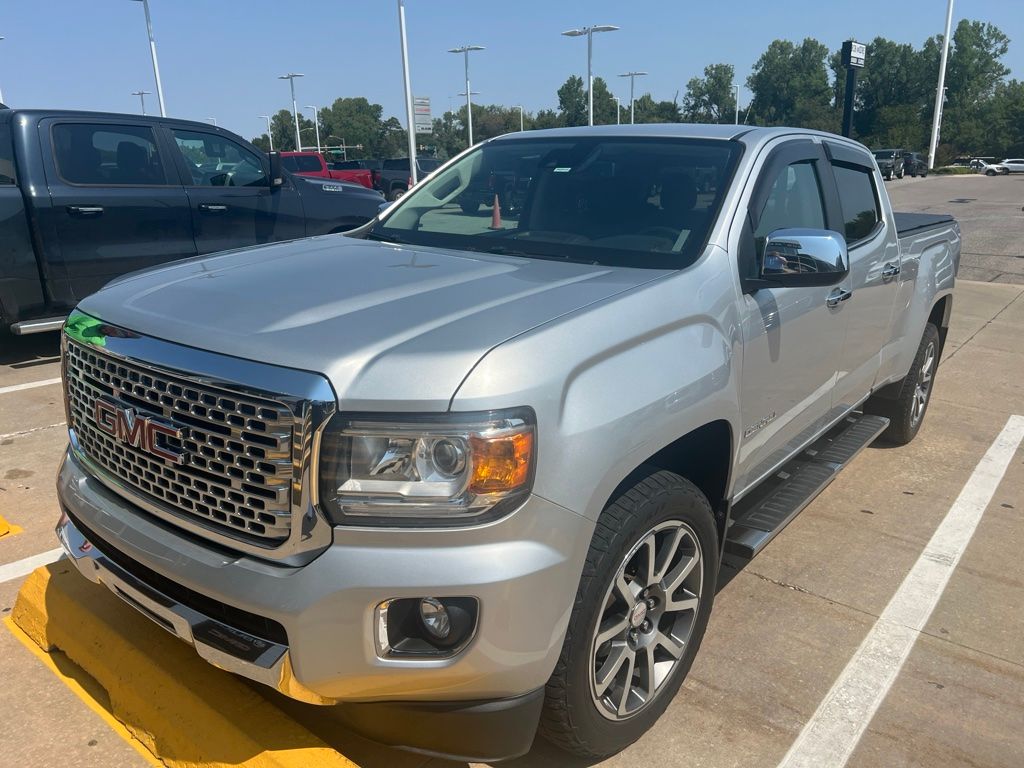 Quicksilver Metallic 2017 GMC Canyon Pickup Truck Four-Wheel Drive 8-Speed Automatic