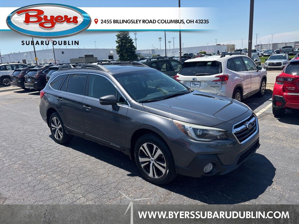 Magnetite Gray Metallic 2018 Subaru Outback 2.5i Limited AWD Wagon All-Wheel Drive Continuously Variable Transmission
