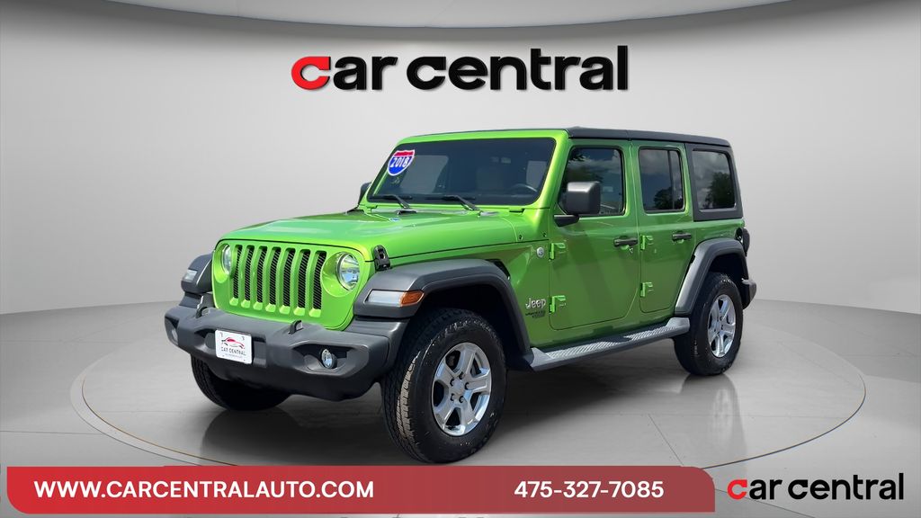  2018 Jeep Wrangler Unlimited Sport S 4WD   