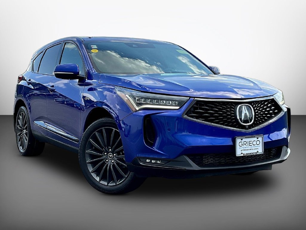 2023 Acura RDX A-Spec Advance Package Blue - Grieco Acura - Image 1