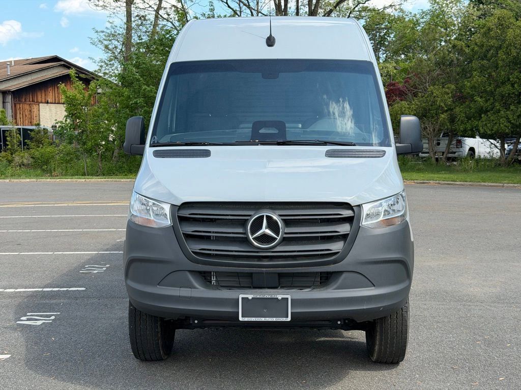 Gray 2025 Mercedes-Benz Sprinter Cargo 2500 170 High Roof AWD Van All-Wheel Drive 9-Speed Automatic