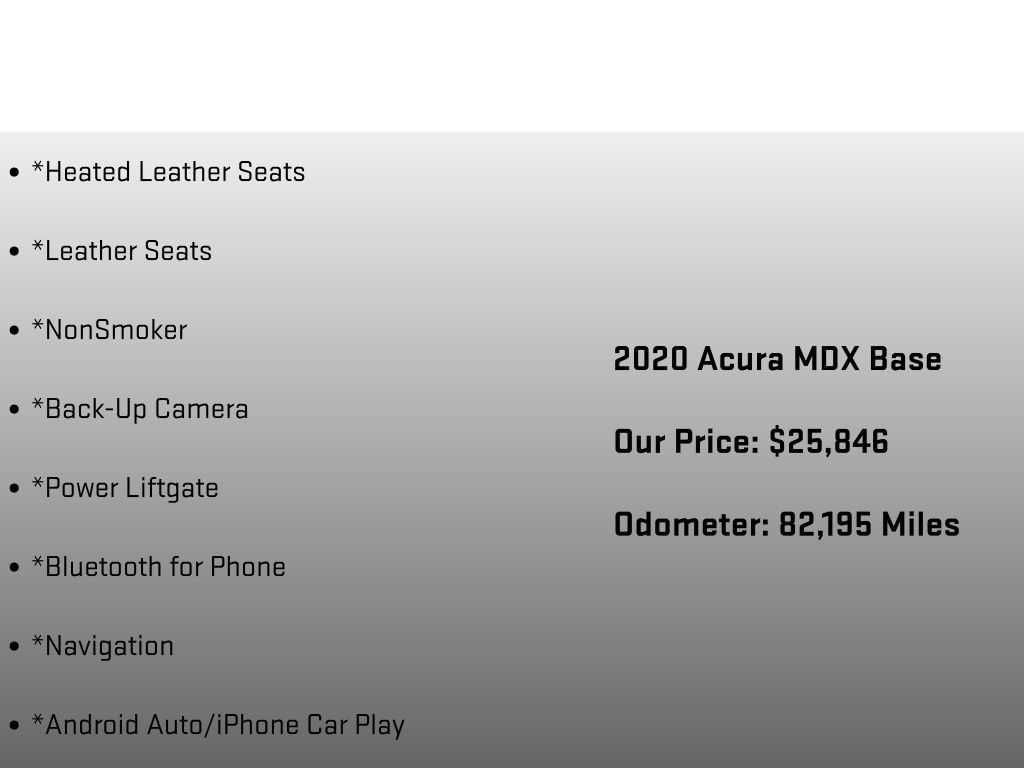 2020 Acura MDX Technology - 5
