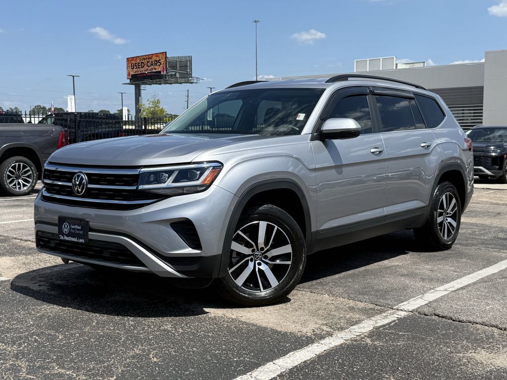 2023 Volkswagen Atlas 2.0T SE Silver at Cook Ford