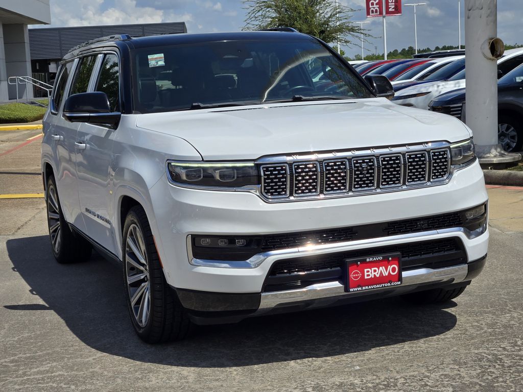 2023 Jeep Grand Wagoneer Series II White at Texan Dodge Chrysler Jeep Ram