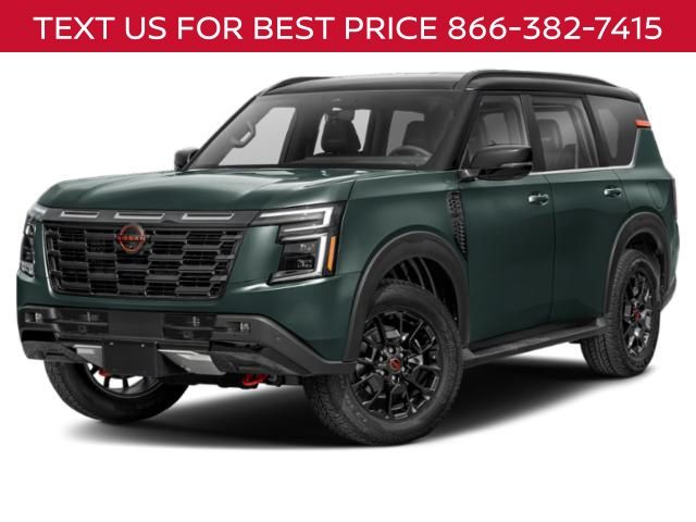 Black (Alpine Metallic/Super Blk) 2026 Nissan Armada SUV / Crossover Four-Wheel Drive 9-Speed Automatic