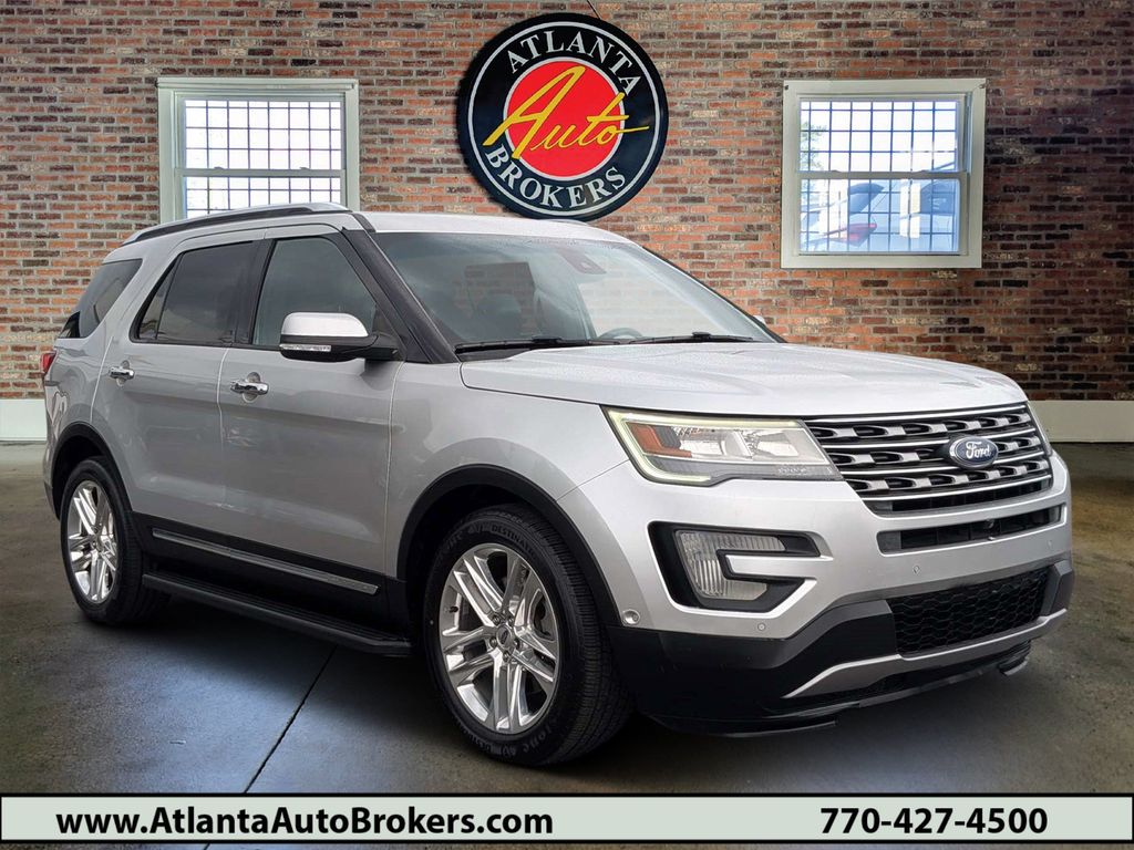 Ingot Silver 2017 Ford Explorer SUV / Crossover Front-Wheel Drive 6-Speed Automatic