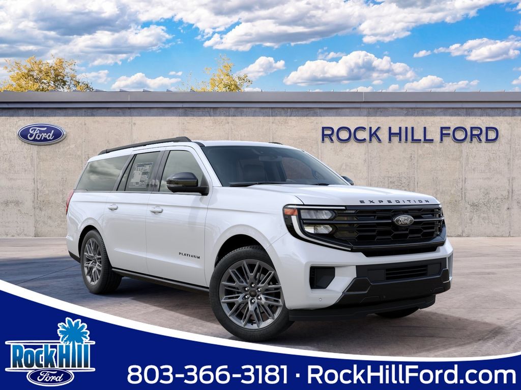 Star White Metallic Tri-Coat 2027 Ford Expedition SUV / Crossover Four-Wheel Drive Automatic