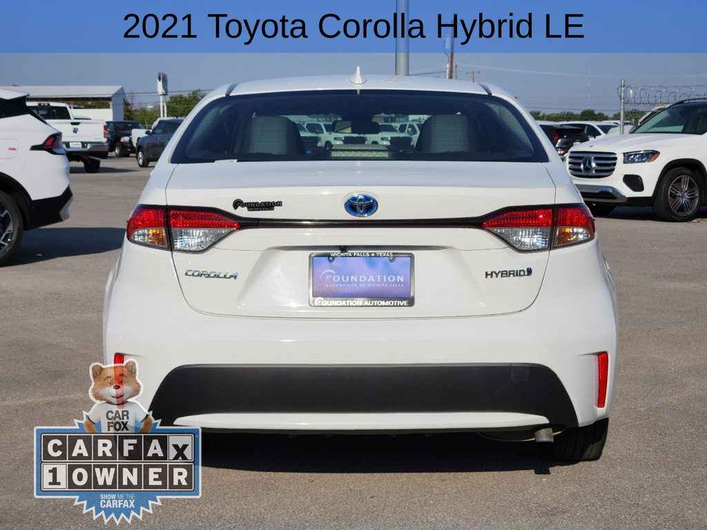 2021 Toyota Corolla Hybrid LE 6