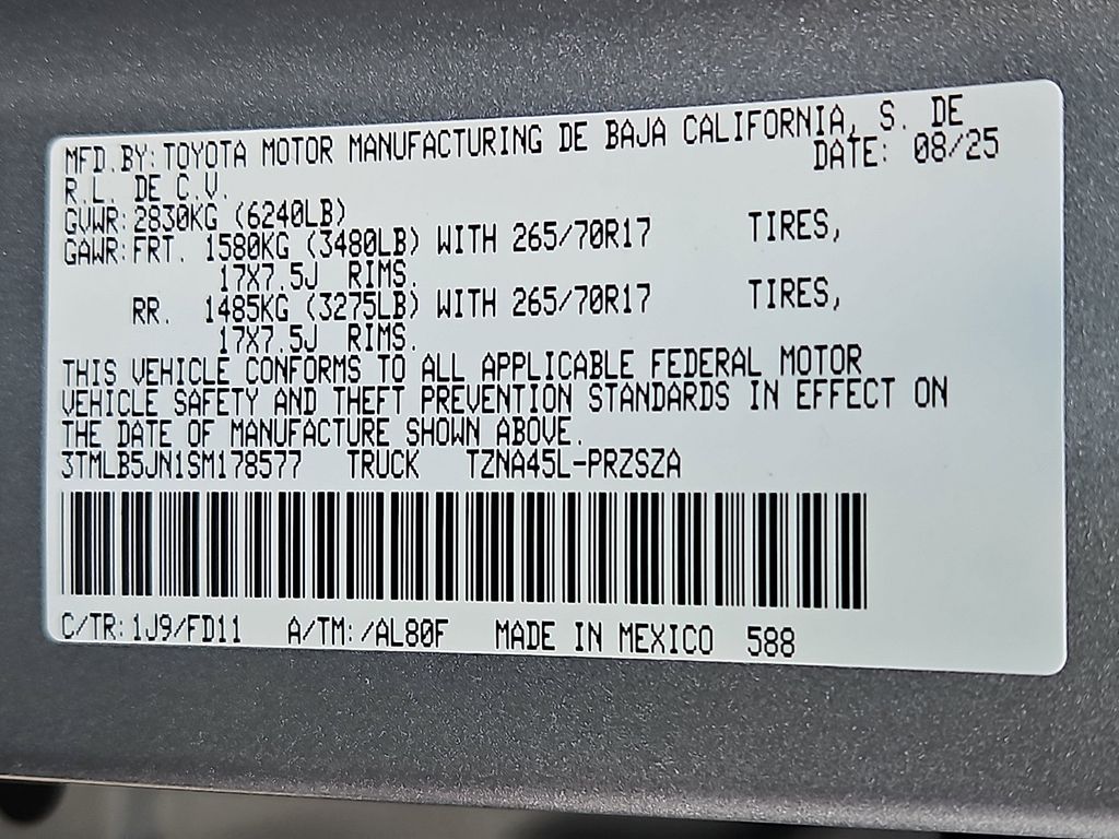 Thumbnail: 2025 Toyota Tacoma - 19